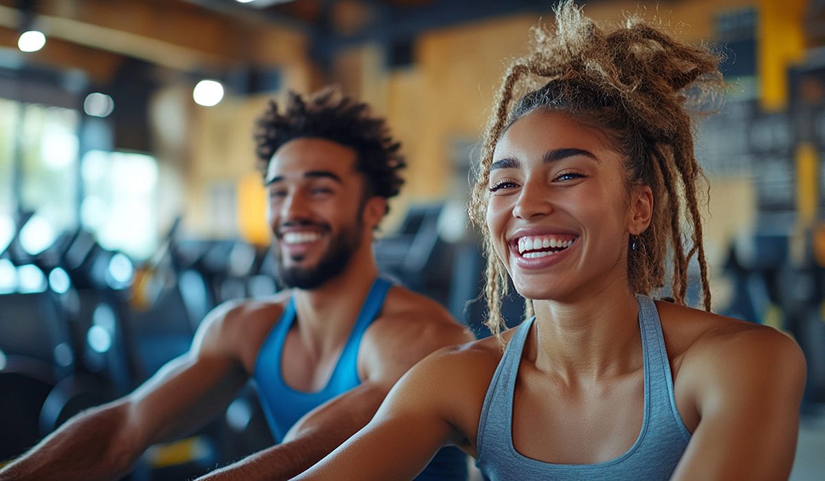 Stronger Together: Inspiring Gym Couples Photography