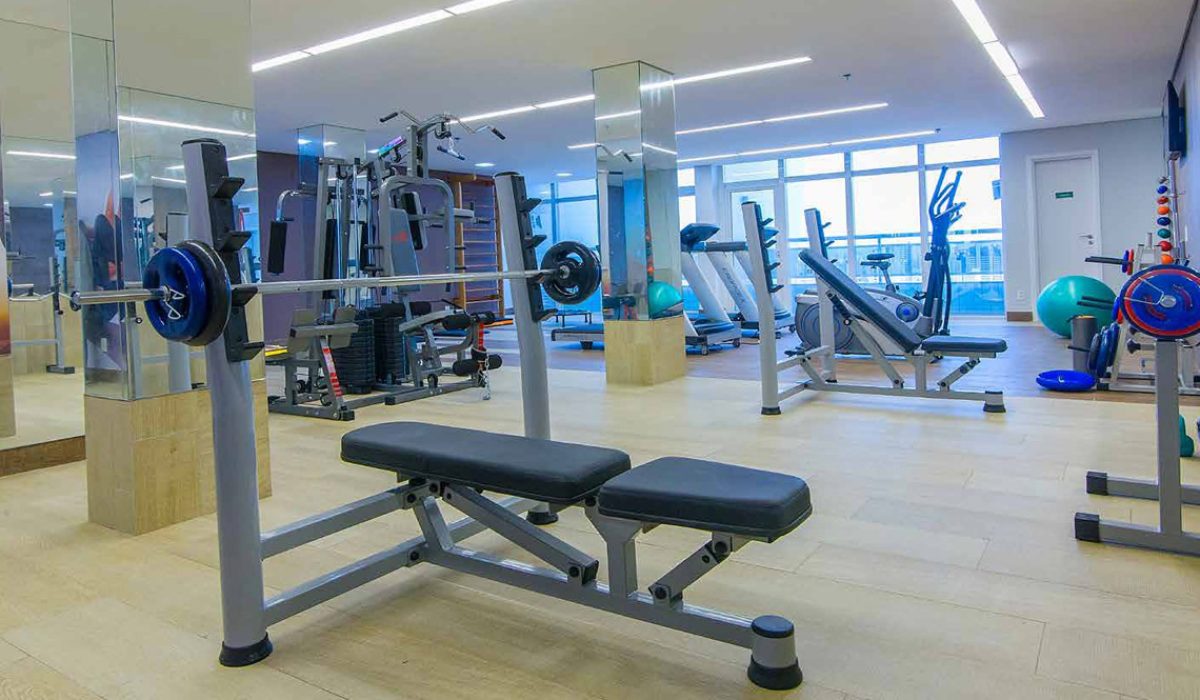 Academia na cobertura (Entregue)_